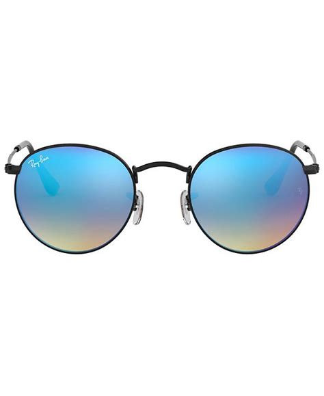 Ray Ban Sunglasses Rb3447 Round Flash Lenses And Reviews Sunglasses By