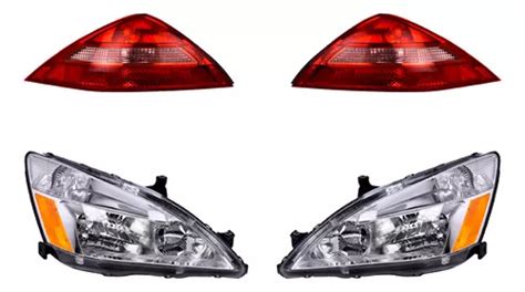 Kit Faros P halog Y Calaveras Depo Accord Honda 2003 2005 Envío gratis