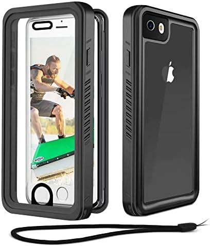 Beeasy Coque Pour IPhone SE 2022 2020 8 7 Etanche IP68 Waterproof 360