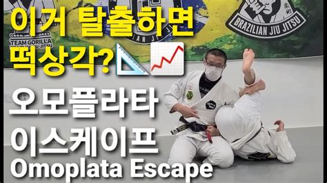 오모플라타 이스케이프 Omoplata Escape 기술도움 남하룡 Youtube