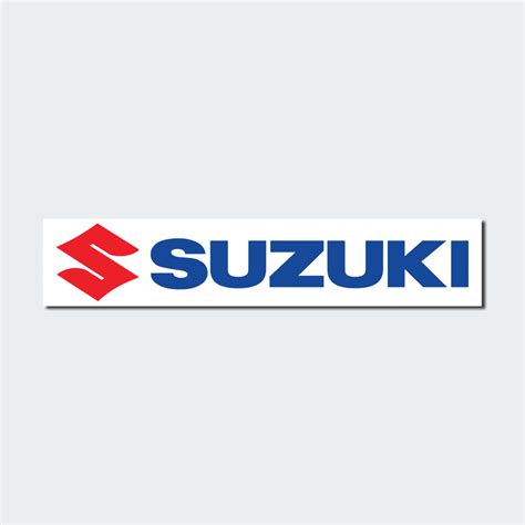 Suzuki Logo Sticker Retrobot