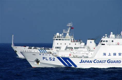 Chinese Coast Guard Vessels Enter Japans Waters Near Senkakus World