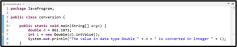 How To Convert Double To Int In Java