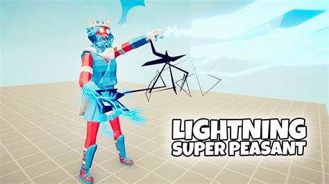 Lightning Super Peasant Vs Every Faction Tabs Totally Accurate Battle