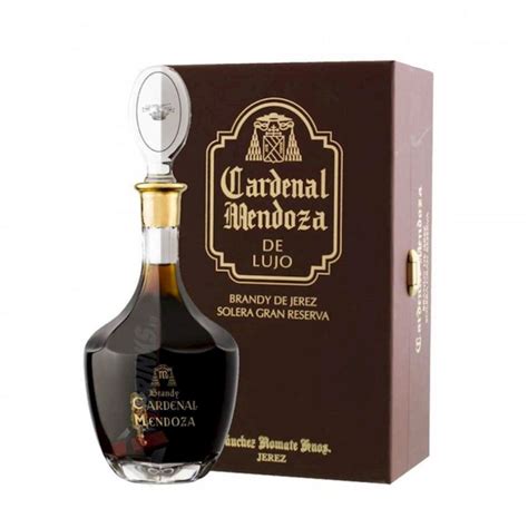 Brandy Cardenal Mendoza Solera Gran Reserva De Lujo 40 Vol 70cl