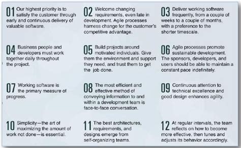 4 Values of the Agile Manifesto and 12 Agile Principles Easily ...