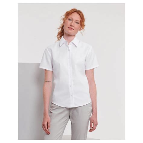 Camisa Oxford Mujer Manga Corta RUSSELL 933F 701 00 Compra Online