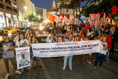 Em Todo O País Manifestantes Foram às Ruas Contra A Violência Policial