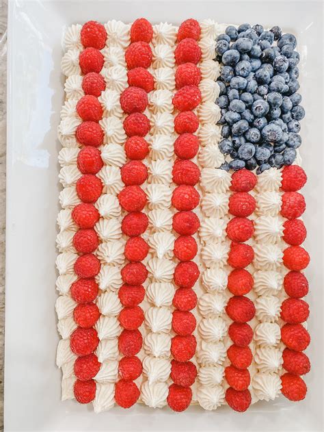 American Flag Sugar Cookie Cake From Scratch With Maria Provenzano