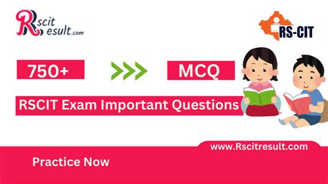 750 RSCIT Exam Important Questions With Online Mock Test