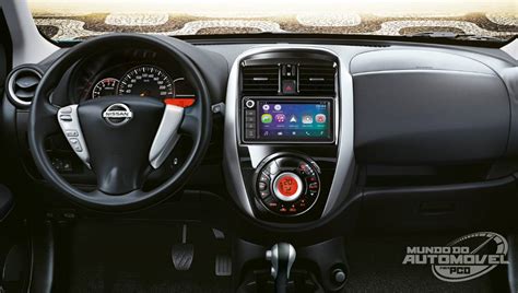 Nissan March E Versa Chegam Novidades No Sistema Multim Dia