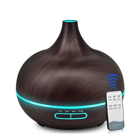 Adoolla Fashion Wood Grain Aroma Essential Oil Diffuser Ultrasonic Air