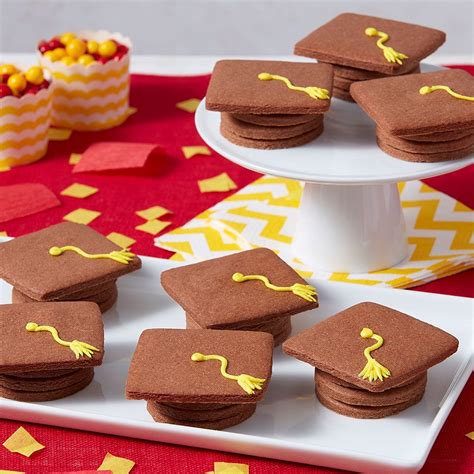 Graduation Cap Cookies