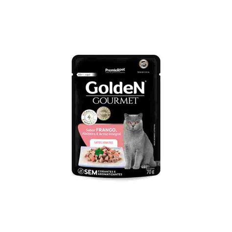 Alimento Mido Sach Golden Gourmet Gatos Adultos Frango G Pet