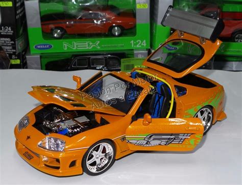 1 18 Toyota Supra Naranja Brian Rapido Y Furioso Jada Toys 1 070 00