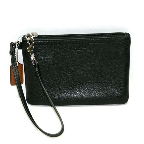 Black Leather Wristlet Wallet | semashow.com