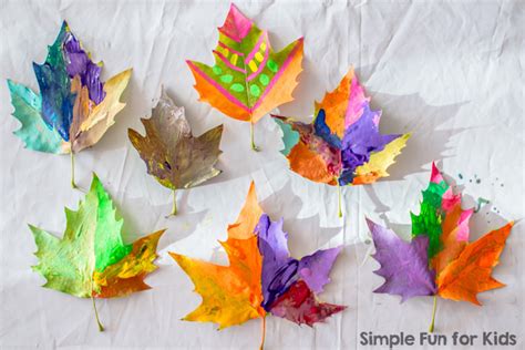 15 Easy And Eye Catching Leaf Craft Ideas For Kids