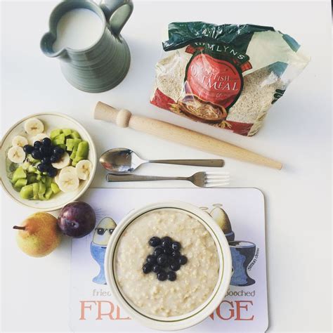 A Delicious Bowl of Fruit-filled Porridge