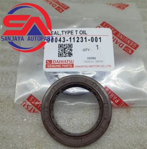 Seal Timing Cover Sil Kruk As Depan Daihatsu Zebra S Feroza