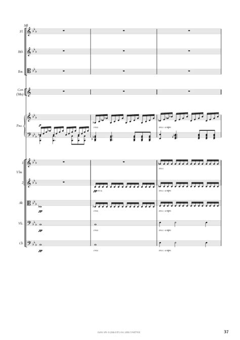 Conterto Pour Piano Et Orchestre N°2 En Mi Bémol Majeur — Symétrie