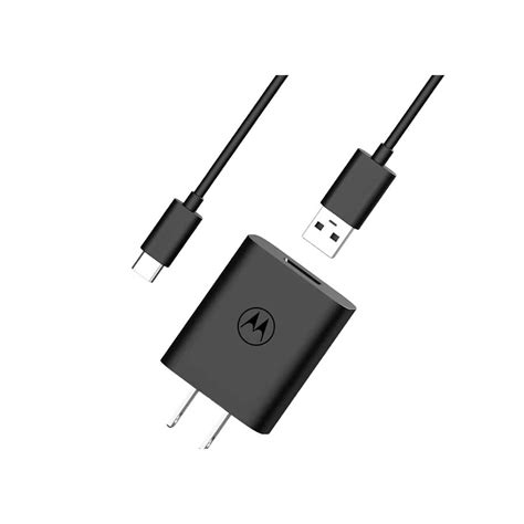 Cargador de pared rápido Motorola 10W USB C HSI Mobile