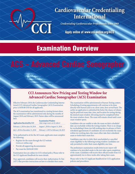 Pdf Acs Advanced Cardiac Sonographer Acs Advanced Cardiac