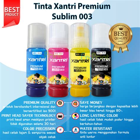 Jual Tinta Sublim Epson 003 Sublimation Ink Sublime L1110 L3110 L4150