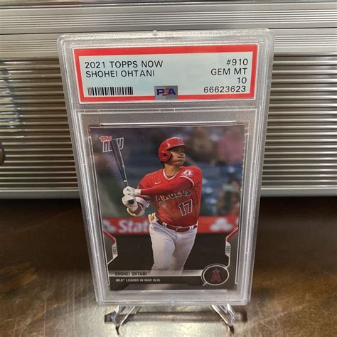 最高鑑定 MVPイヤー 2021 topps now 大谷翔平 WBC カードエンゼルス Ohtani PSA10 d Topps 売買され