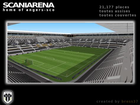 FAKEFOOTBALLbyBRESS37: ANGERS SCO (new stadium design)