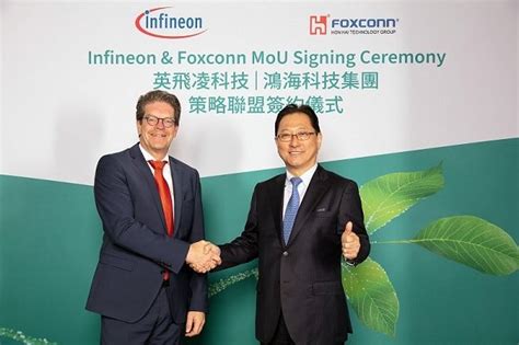 Infineon And Hon Hai Technology Group Foxconn Sign Mou To Partner On