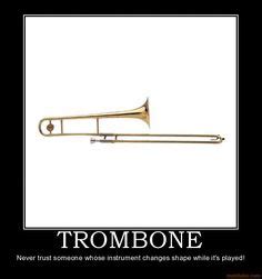 trombone O_o Funny Band Memes, Marching Band Memes, Band Puns, Band Mom ...