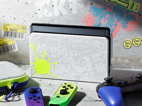 Buy 2022 Nintendo Switch Oled Splatoon 3 Limited Edition Splatoon 3