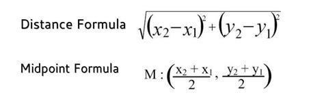 Midpoint Distance Formula Problems Answers For Quizzes And