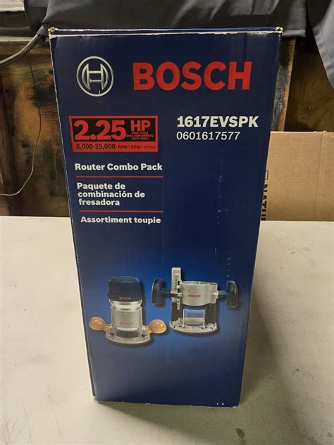 Bosch Evspk Plunge And Fixed Base Router Kit For Sale Online Ebay