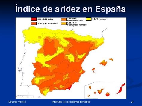 Las Interfases En Los Sistemas Terrestres Eduardo Gmez