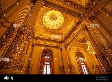 Inside of Teatro Colon in Buenos Aires Stock Photo - Alamy