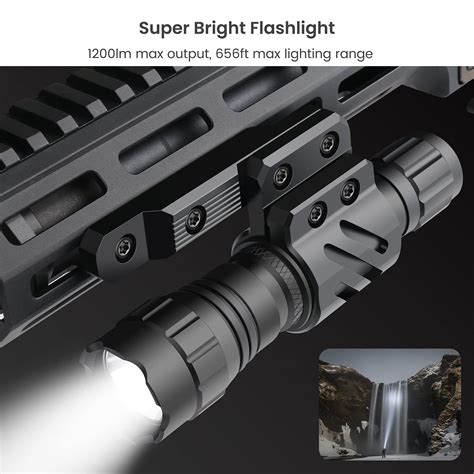 Buy Feyachi Fl Mb Tactical Flashlight Lumen Matte Black Led