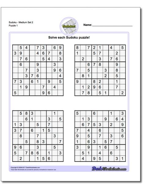 Mathematics Of Sudoku - Wikipedia | Printable Math Sudoku | Printable ...