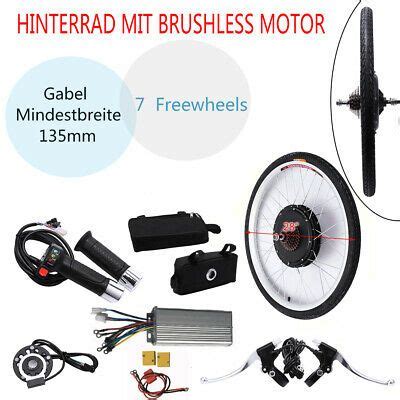 EBay 48V 28 E Bike Conversion Kit Heckmotor Elektrofahrrad Hinterrad