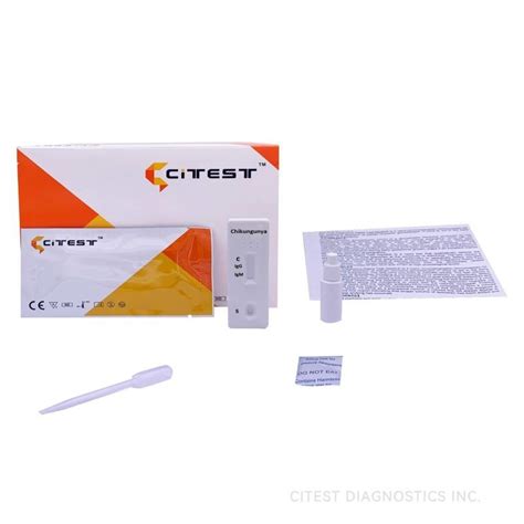 Chikungunya IgG IgM Rapid Test Cassette Whole Blood Serum Plasma