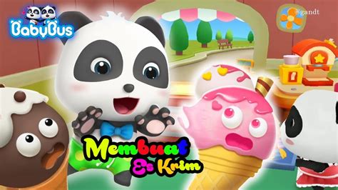 Babybus Membuat Es Krim Yang Super Enak Dan Lucu Animasi Kartun