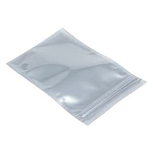 Uxcell Pcs Anti Static Shielding Bag Translucent Zip Lock Resealable