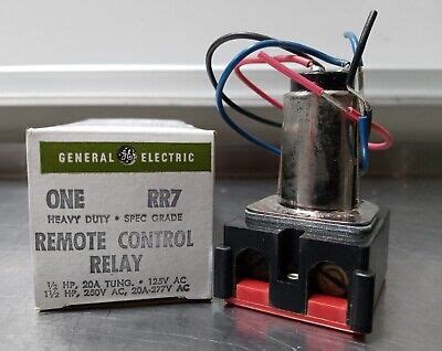 General Electric GE Lighting Controls RR 7 Remote Control Relay 20A