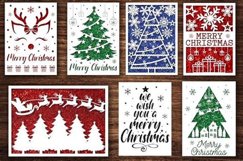 Christmas Card SVG Bundle Graphic by ABStore · Creative Fabrica