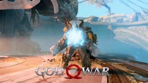 God Of War 2018 Stone Ancient Alfheim Boss Fight YouTube