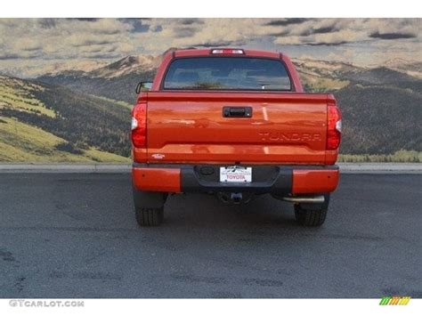 2018 Inferno Orange Toyota Tundra Limited Crewmax 4x4 122742065 Photo