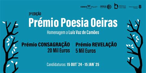 Estão abertas as candidaturas para o Prémio de Poesia de Oeiras