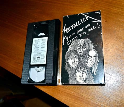 Us Vhs Kassette Metallica Cliff Em All Kaufen Auf Ricardo