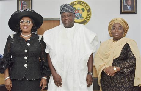 Photos Ambode Swears In New Chief Judge Made In Nigerian Goods