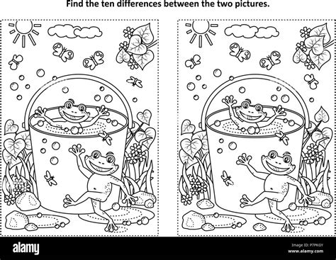 Printable Spot The Difference Pages Nbkomputer